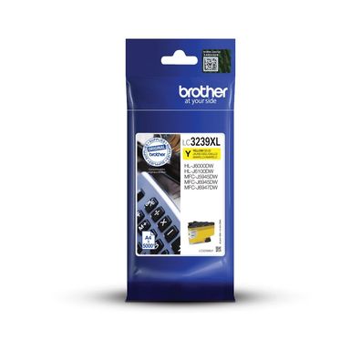 Brother Tintenpatrone LC-3239Y Gelb (ca. 5000 Seiten)
