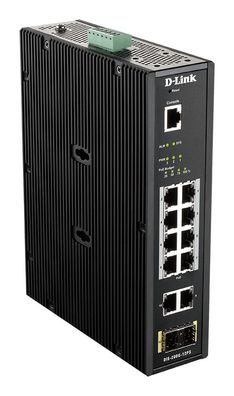 D-Link DIS-200G-12PS 12-Port Gigabit Industrial PoE Switch