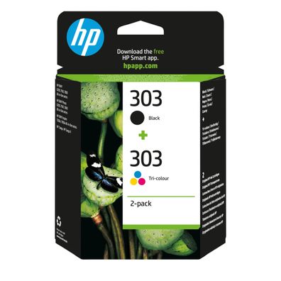 HP Tintenpatrone Nr. 303 Multipack (BK/C/M/Y) (ca. 200/165 S.)