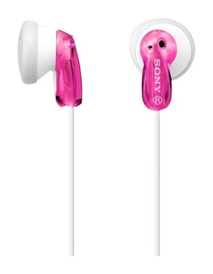 SONY Einstiegs-In-Ohr-Kopfhörer MDR-E9 pink-transparent
