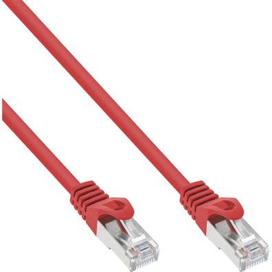 InLine® Patchkabel, SF/UTP, Cat.5e, rot, 3m, rot