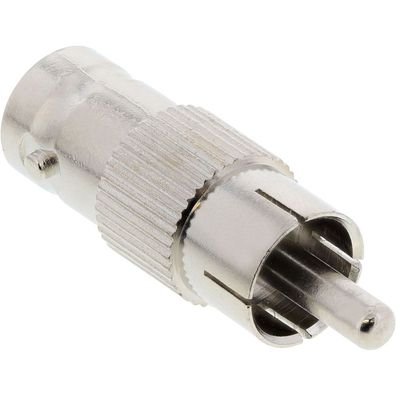 InLine® Video Adapter, 1x Cinch Stecker auf BNC Buchse