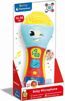 Clementoni 17523 - Baby-Mikrophon - Baby Spielzeug