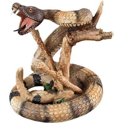 Klapperschlange auf Ast