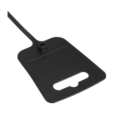 InLine® Kabelbinder mit Markierfeld und Eurolochung, Länge 200mm, Breite 5mm, 10