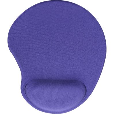 InLine® Maus-Pad, blau, mit Gel Handballenauflage, 230x205x20mm, blau