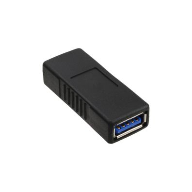 InLine® USB 3.0 Adapter, Buchse A auf Buchse A, schwarz