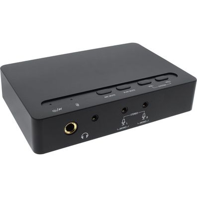 InLine® USB 2.0 SoundBox 7.1, 48KHz / 16-bit, mit Toslink Digital IN / OUT