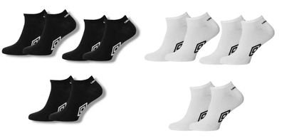 Umbro Sneaker Socken 3 Paar Unisex Sportsocken Kurzsocken Baumwolle