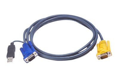 ATEN 2L-5203UP KVM Kabelsatz, VGA, PS/2 zu USB, Länge 3m