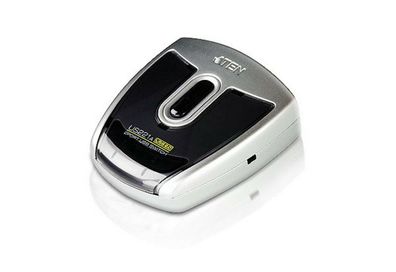 ATEN US221A USB 2.0 Data Switch, 1 USB-Gerät an 2 PC, elektronisch