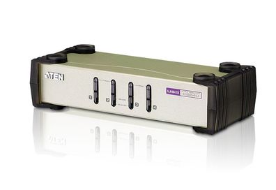 ATEN CS84U KVM-Switch 4-fach, PS/2 oder USB
