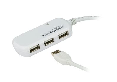 UE2120H Repeater USB 2.0 Aktiv-Verlängerung mit Hub und Signalverstärkung Steck
