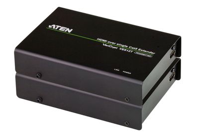 ATEN VE812 Video-Extender HDMI über Netzwerk-Kabel bis zu 100m, UHD