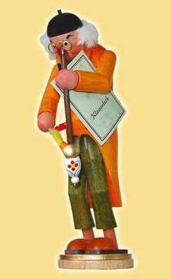 Räuchermann Lehrer Lämpel Höhe= 23cm NEU Rauchen Rauchfigur Rauchmann Räucherfig