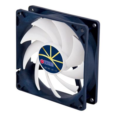 Titan TFD-9225H12ZP/KE(RB) Lüfter 92x92x25mm Extreme Silent Fan, PWM