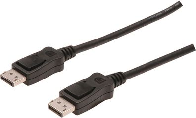 Assmann DisplayPort Kabel DP 1.0m St/St 1.1 schwarz