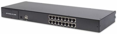 Digitus Modularer CAT 5 KVM-Switch, 16-Port