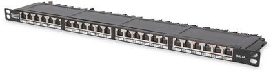 Digitus CAT 6 Klasse E High Density Patch Panel, geschirmt, sw