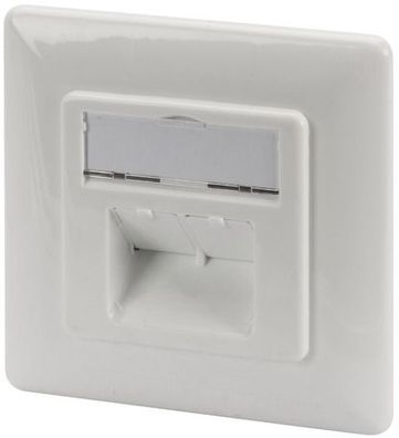 Digitus CAT 6A Netzwerkdose, designkompat. geschirmt Unterputz