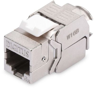 Digitus CAT 6A Keystone Modul geschirmt werkzeugfrei Set=24 St