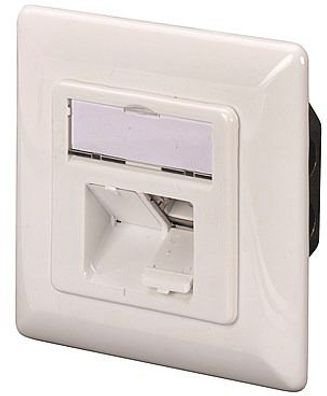 Digitus CAT 6A Netzwerkdose, designkompat., eschirmt, nterputz
