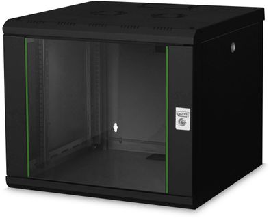 Digitus 9HE Wandgehäuse 509x600x600 mm sw. (RAL 9005)