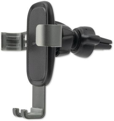 4smarts Kfz-Halterung Grabber 2.0 f. Lüftungsschlitze, grau/sw