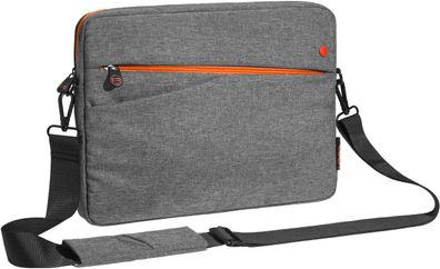 PEDEA Tablettasche ZollFashionZoll 32,8 cm (bis 12.9''), grau/orange