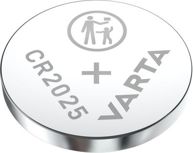 VARTA Lithium Coin, Knopfzellenbatterie, CR2025, 3V, 1Stk