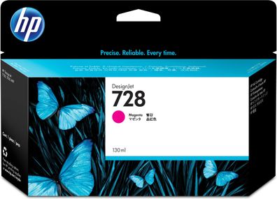 HP Tintenpatrone Nr. 728 Magenta 130ml