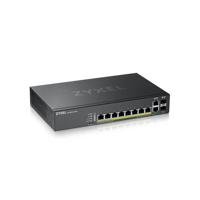 ZyXEL GS2220-10HP 8-Port + 2x SFP Gigabit L2 mgd PoE+ Switch