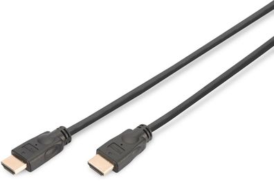 Digitus HDMI Anschlusskabel Typ A St/St 5.0m Ultra HD schwarz