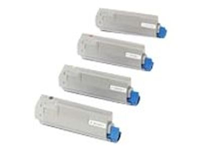 OKI Toner 43865708 Schwarz (ca. 8000 Seiten)