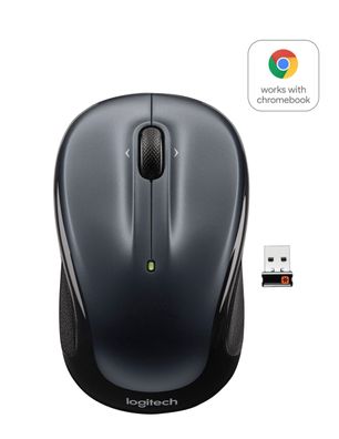 Logitech Wireless Maus M325 Dunkelsilber