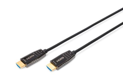 Digitus HDMI AOC Hybrid LWL Kabel, UHD 8K, Typ-A St/St, 10m