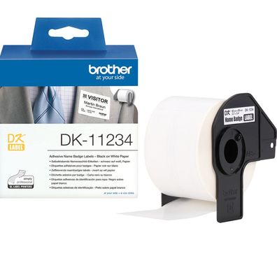Brother DK-11234 Namensschild-Etiketten 260 St/Rolle 60 x 86