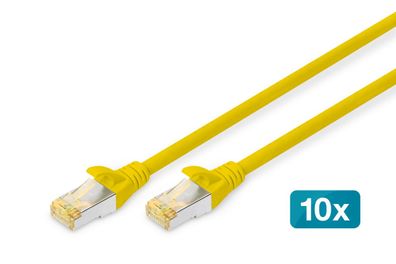 Digitus CAT 6A S-FTP Patchk. Cu, LSZH AWG 26/7, 2 m, 10er, GE