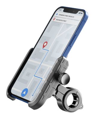 Cellularline Handy Halter f. Motorrad, Fahrrad und E-Scooter