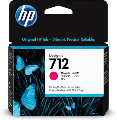 HP Tintenpatrone Nr. 712 Magenta (29ml)