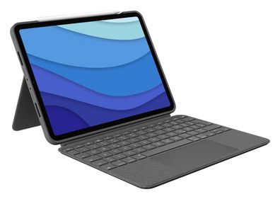 Logitech Combo Touch f. iPad Pro 11 (1.2.3.4. Gen) oxford gray