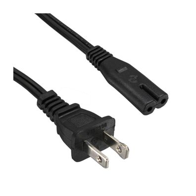 InLine® Netzkabel, Netzstecker Japan auf Euro 8 C7 Stecker, schwarz, 1,8m
