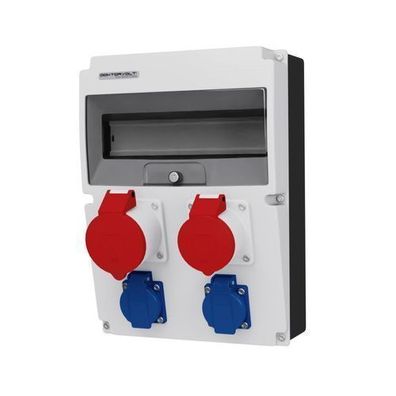 Baustromverteiler JUN 32A/16A/2x230V Steckdosen Bals DOKTORVOLT®