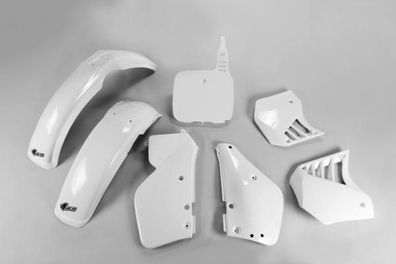 Verkleidungssatz Plastiksatz plastic kit cover passt an Yamaha Yz 125 87-88 wei?
