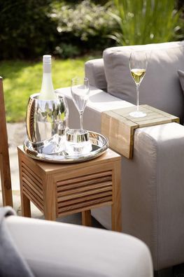 Fink APOLLO, Weinkühler, Edelstahl , silberfarben, L. 16 cm, B. 16 cm, H. 21 cm,