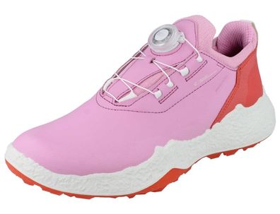 ECCO Biom H5 Boa Damen Golfschuhe rosa Glattleder