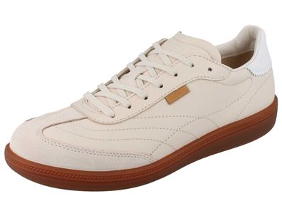 ECCO Soft 11 W Damen Sneaker creme Glattleder