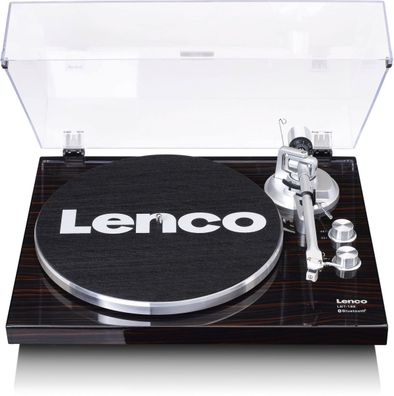 LENCO LBT-188 Bluetooth Plattenspieler mit USB, Walnuss