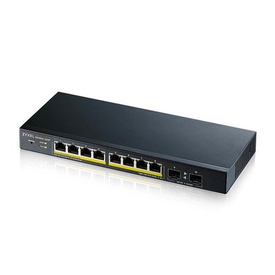 ZyXEL GS1900-10HP V2 8-Port GbE L2 PoE+ Smart Switch 2 SFP 77W