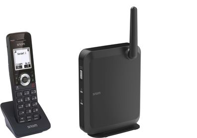 snom m110 IP-DECT Basisstation und Mobilteil